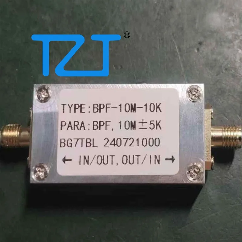 TZT BPF-10M-10K 10 МГц узкополосный фильтр 50 Ом полосовой фильтр RF аксессуар с разъемом SMA