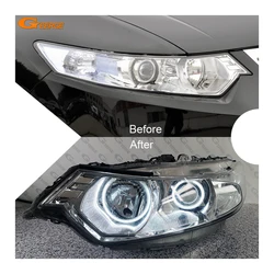 For Honda Accord VIII Acura TSX CU CW Excellent Ultra Bright CCFL Angel Eyes Kit Halo Rings Car Accessories