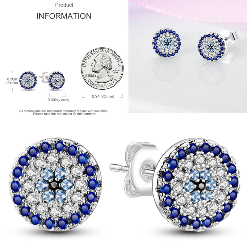 925 Sterling Silber Ohrstecker Kirsche Delfin Avocado Schmetterling Biene Blume Feder Bunter Schmuck Geschenk für Frauen Mädchen – Detail 12