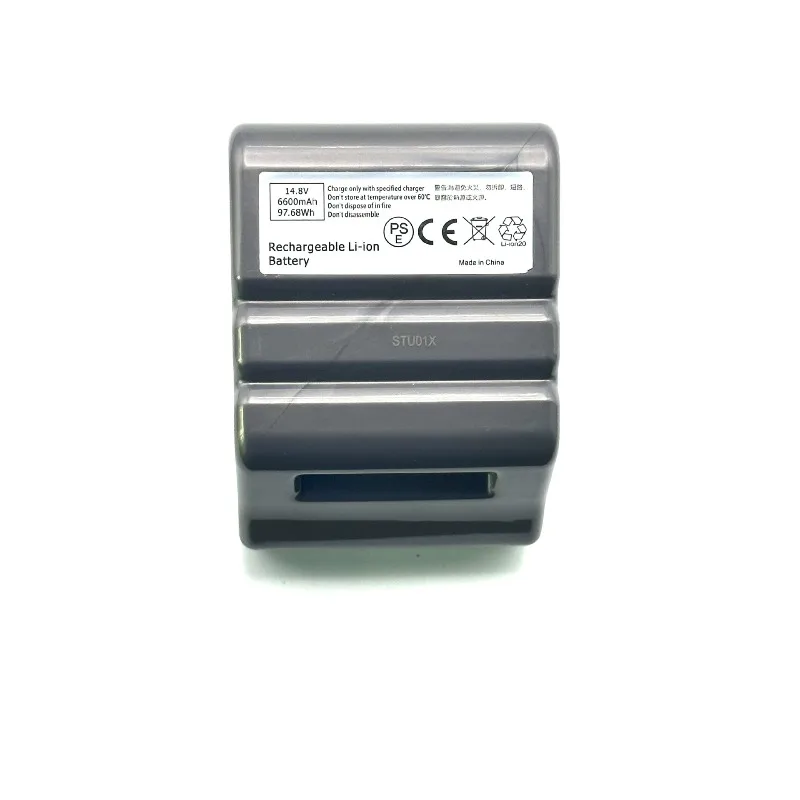 Upgraded 6600mAh sweeping robot Battery for Dyson 360 Eye RB01 - 14.8V Replacement Li-ion Battery Pack for Dyson 360eye Robot