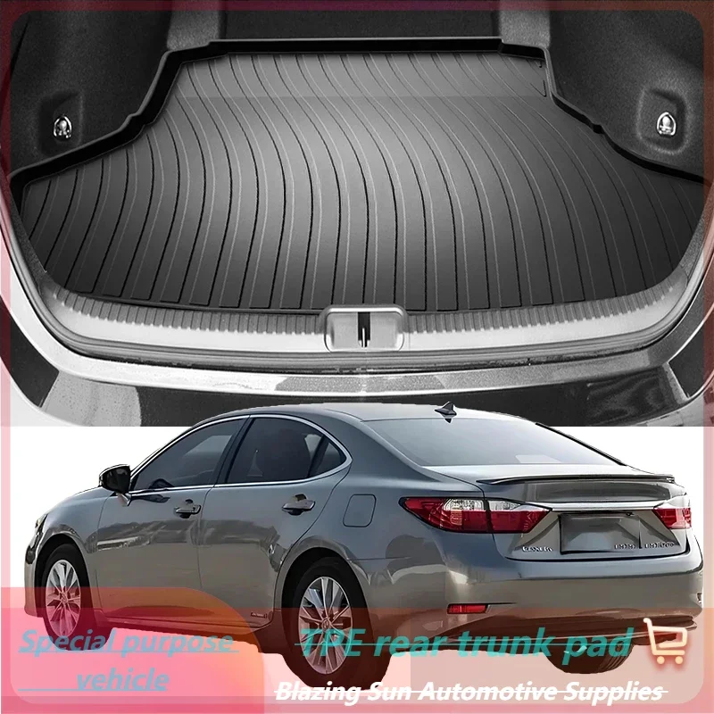 

Car Auto Rear Boot Cargo Liner Tray Trunk Mat Carpet for Lexus ES 300h 2013-2024 Cushion Pad Carpet Pad Anti-dirty Anti-water