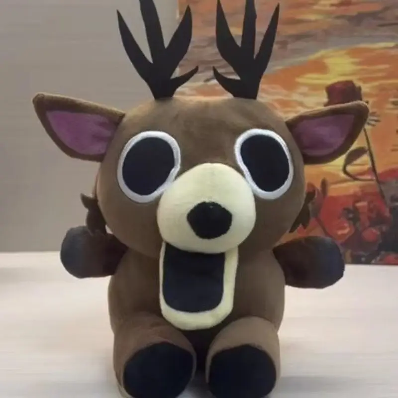 

Baby 99 Nights In The Forest Плюшевая кубическая олень Плюшевая забавная игра Рождественский подарок Аниме Периферийные устройства Мягкая кукла 2025 Новая милая кукла-олень 3