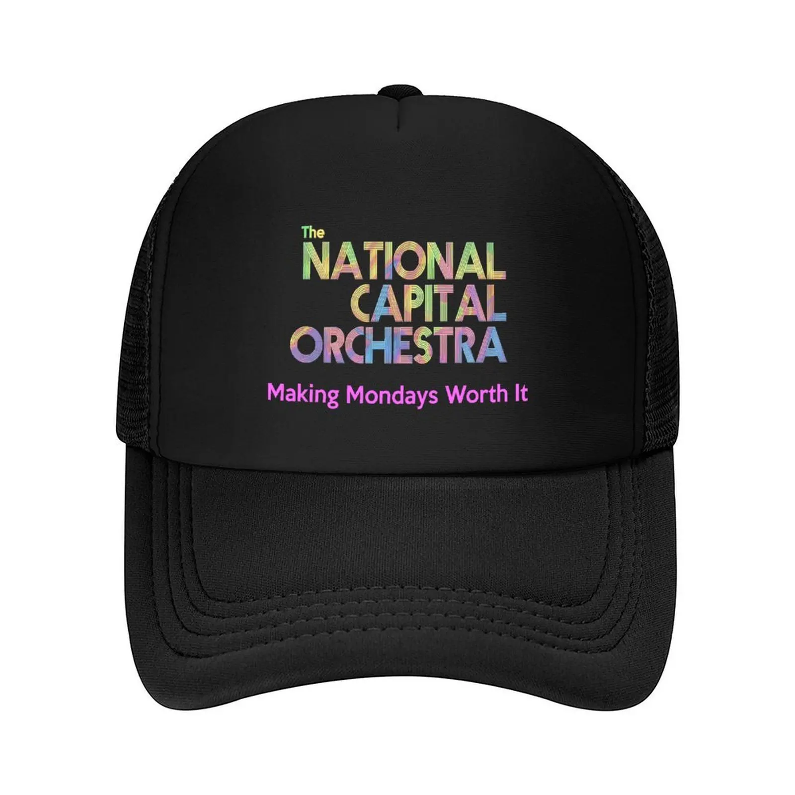 

National Capital Orchestra NCO 2023 Making Mondays Worth ItLogo Baseball Cap Hat Baseball Cap Custom Cap Caps For Women Men's
