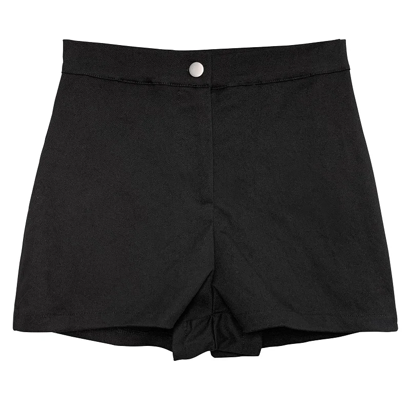 Sexy picante menina elástica magro ajuste cintura alta ort calças novas mulheres casual apertado bodycon orts algodão poliéster mistura