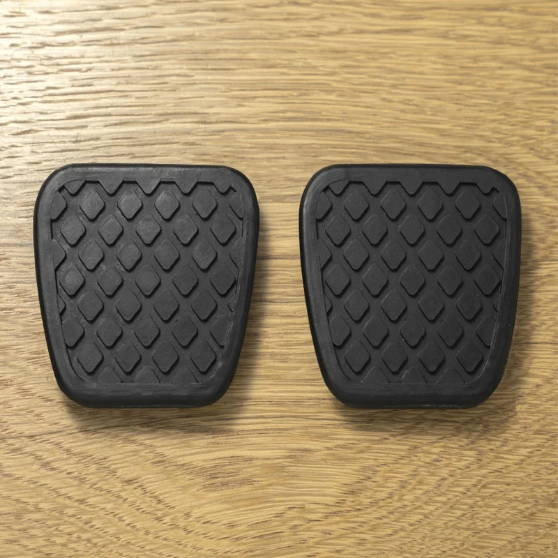 2Pcs Car Brake Clutch Pedal Pad Rubber Cover For Honda Civic Accord CR-V CRX Element Prelude Acura Integra TSX RSX TL Vigor Auto