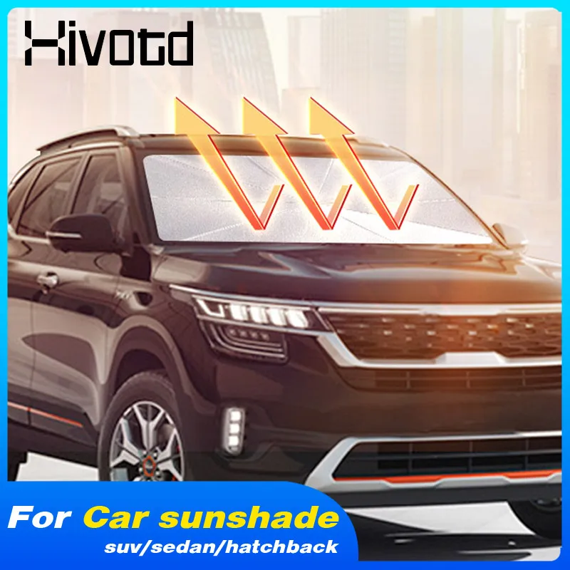 

Универсальный автомобильный солнцезащитный козырек, зонтик, авто лобовое стекло, анти-УФ-зонтик, солнцезащитные чехлы для интерьера, аксессуары для украшения, продукт