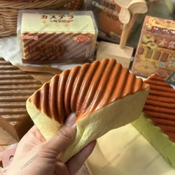 Castella Cake Slow Rising Squishy Chocolate Cheese Cake Pastry Slow Rebound Squeeze Toy Anti Stress Release Hand Relax Toy Gift