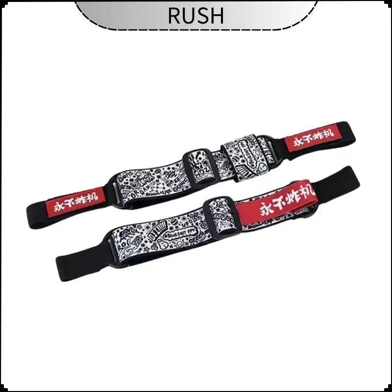 

Ремешок для очков NEVER CRASH FPV, регулируемый ремешок на голову, повязка на голову, граффити, аккумулятор для хранения для FATSHARK SKYZONE DJI GOGGLES 2,