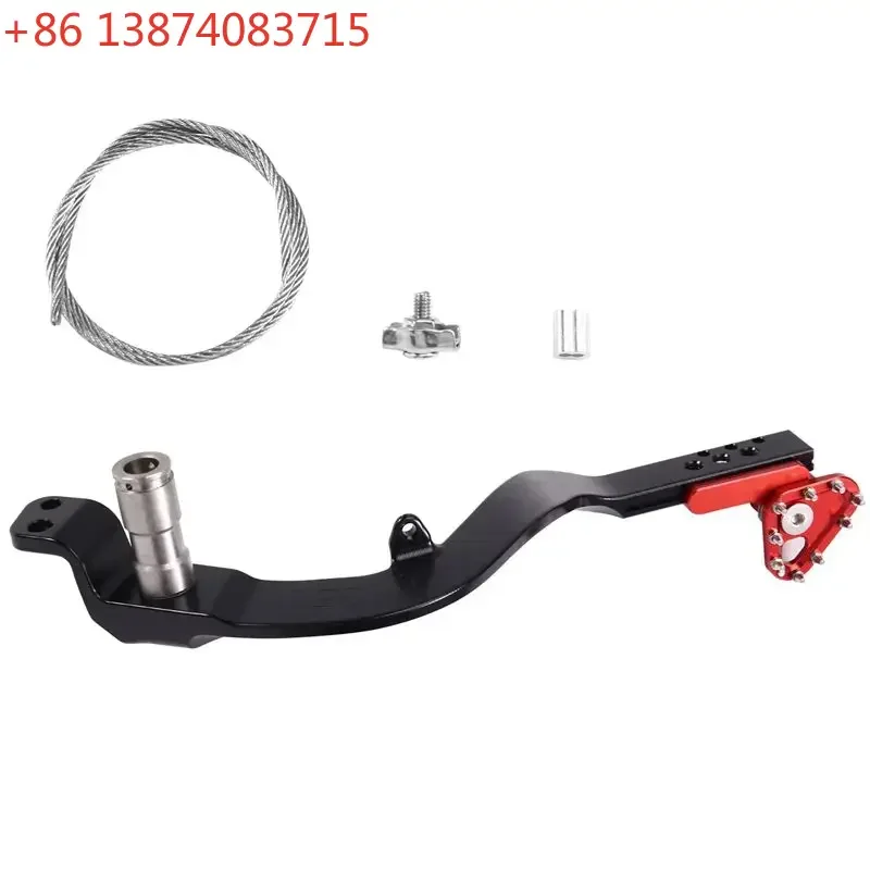 AEF2-Adjustable Length Forged CNC Rear Brake Lever Brake Pedal For Honda CRF250L /LS / Rally 2021-2024