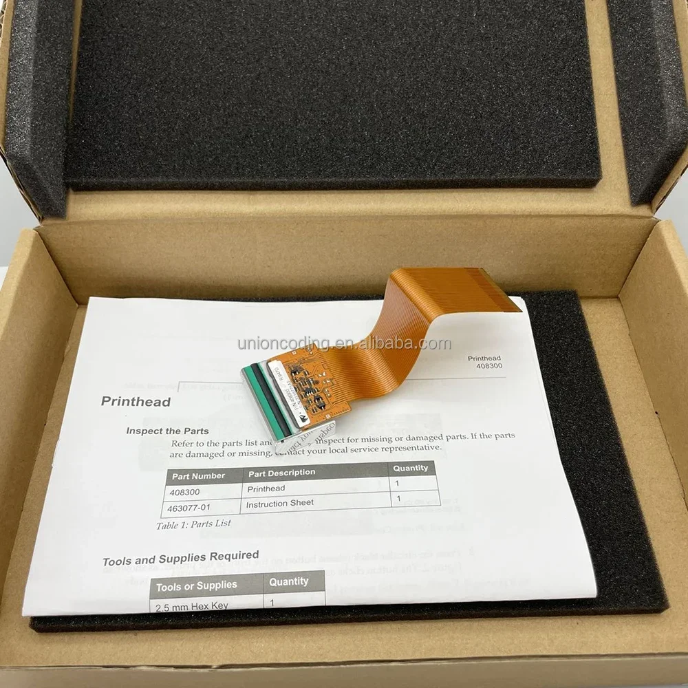 Para LINX TT500 TT1000 VJ 6230 alternativo 100% condición impresora de transferencia térmica 32mm 408300 cabezal de impresión TTO