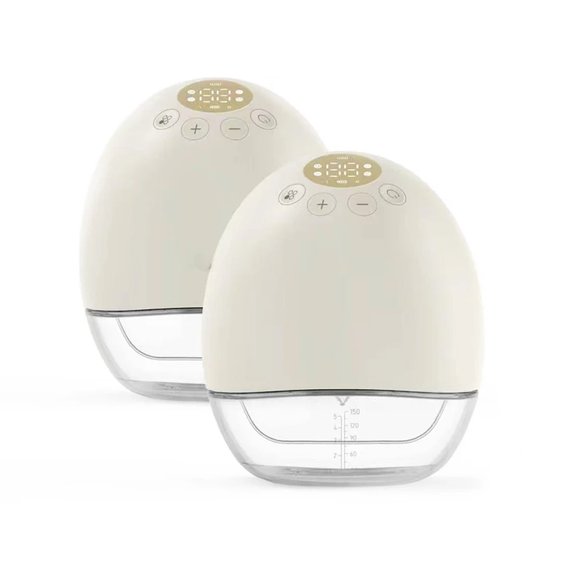 Single 4 Modes 9 Levels 150ml Lactating BPA Free Variable Flow Wireless Wearable PP Material Electric for