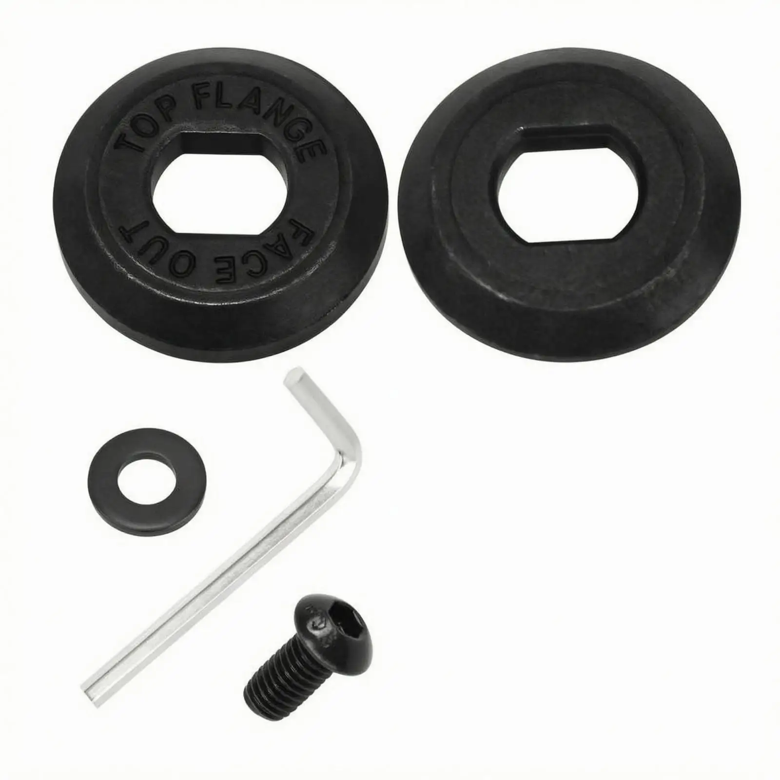 Durable Carbon Steel Cutting Equipment Fastene Hardware Set Black Flanges Washer and Screw for Small 3 Inch Cutter