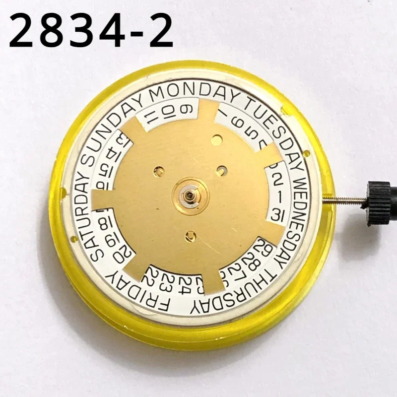 

New Tianjin Seagull ETA 2834-2 Movement Pack Typewriting V8 Automatic Mechanical Movement 2836 Up and Down Calendar Movement