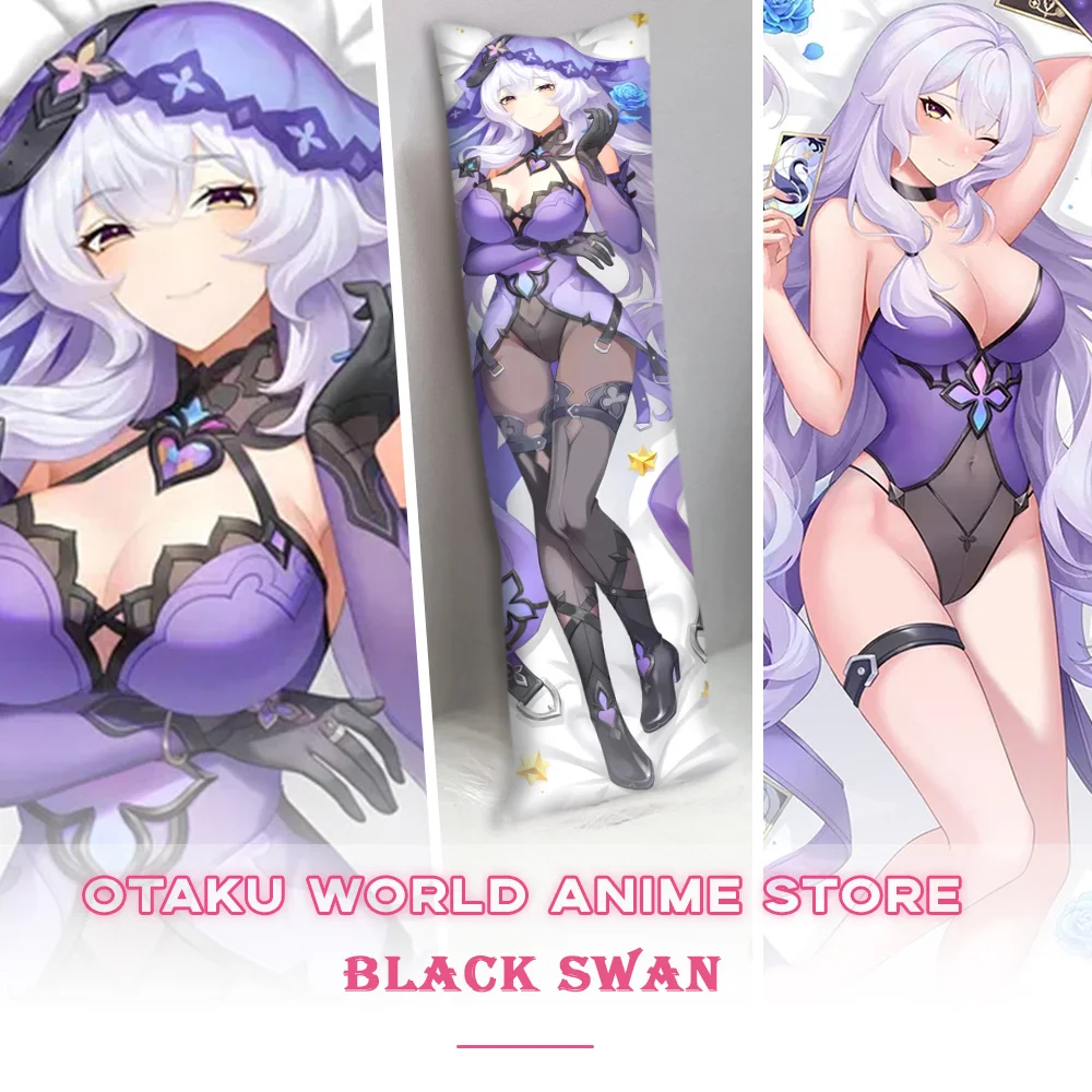 

Наволочка Honkai Impact 3, черный лебедь, дакимакура, отаку, реквизит для обнимания тела, аниме, игра, ролевой подарок для взрослых, 3D-печать, декор, реквизит