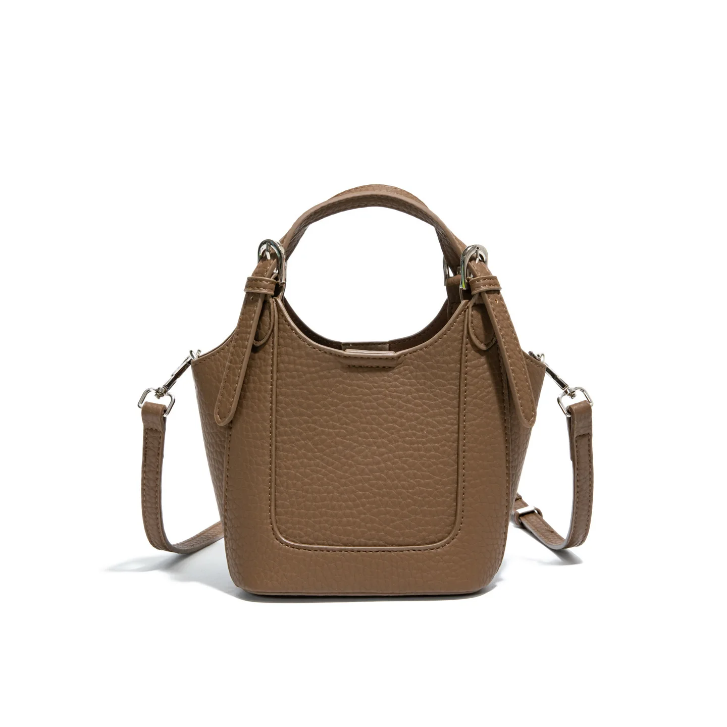 

2025 Women's Bucket Bag, Genuine Leather Multi-way Crossbody Purse, Large Capacity Work Tote for Daily Commute & Travel