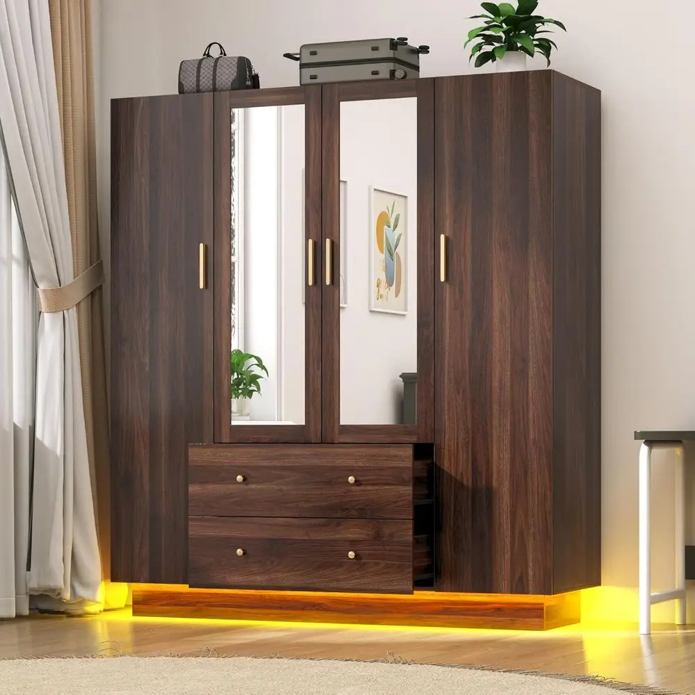 4 Door Wardrobe Clo…