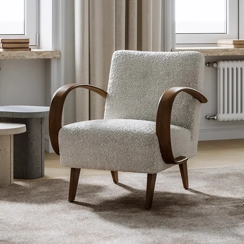 

Italian leisure single chair size apartment living room bedroom balcony sofa chair