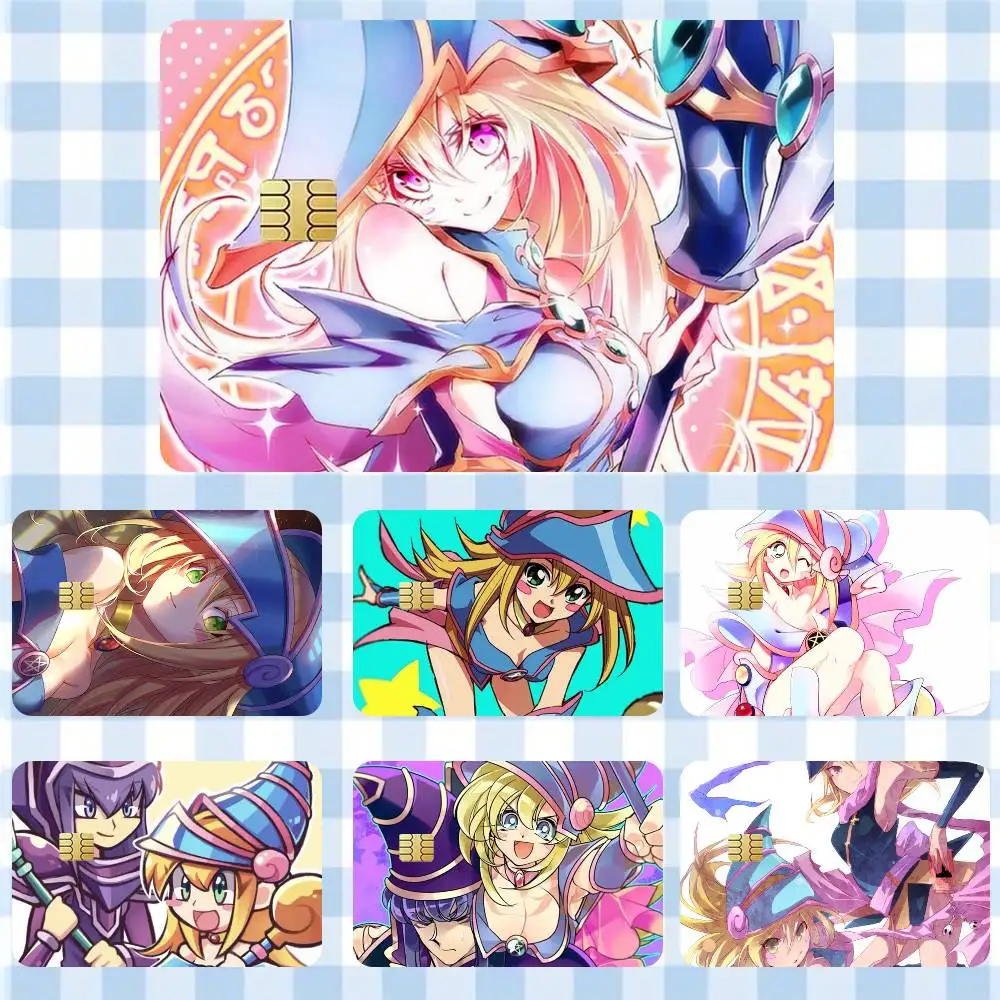 

Black Magician Girl YO-GI-OH! Anime Girl Sticker Film Tape Skin for Credit Card Debit Card Cartoon Waterproof Stickers