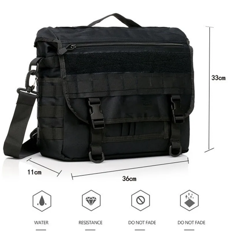 Imagem -04 - Bolsa de Ombro Camuflada para Homens e Mulheres Mochila Tática Multifuncional Bolsa de Computador Bolsa de Viagem Multifuncional para Lazer ao ar Livre