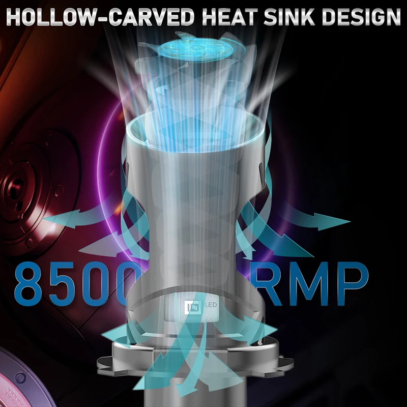 HLXG H4 سيارة صغيرة لمبة المصباح 30000LM 300 واط Canbus السيارات دراجة نارية جهاز عرض صغير المزدوج عالية منخفضة شعاع LHD التوصيل والتشغيل مصباح 2 قطعة