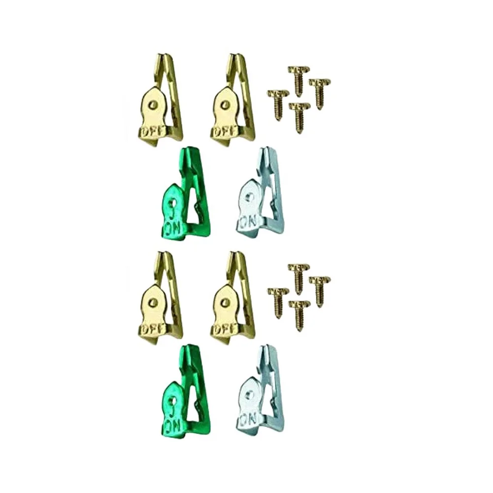 156T1978A Timer Tripper Kit for T100 T7000 WH40 for Series Includes 4 Gold 2 Silver 2 Turquoise Trippers 8 Screws Easy