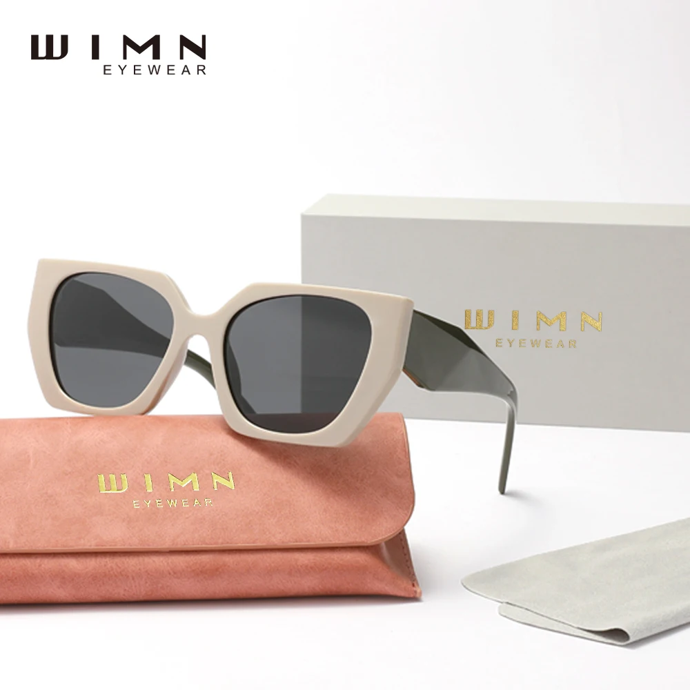 

WIMN Fashion Sunglasses Vintage Women Luxury Brand Big Sun Glasses Female Shades Ladies Oculos De Sol