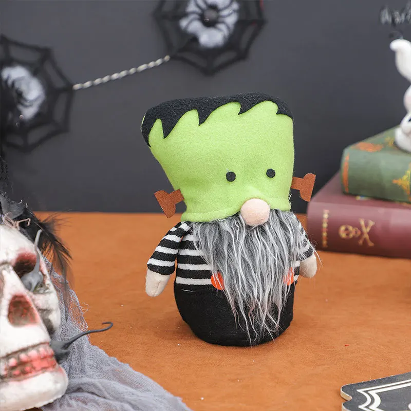 

Halloween Monster Pumpkin Hat Faceless Old Man Dwarf Doll Ornament Birthday Decoration Decoracion Halloween Party Birthday Crown