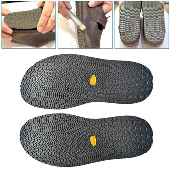 1 paar Rubberen Schoenzolen Zolen Inlegzolen Anti Slip Voet Pads Volledige Zool Protector Sneaker Reparatie Werknemer Schoenen Sticker DIY Pad