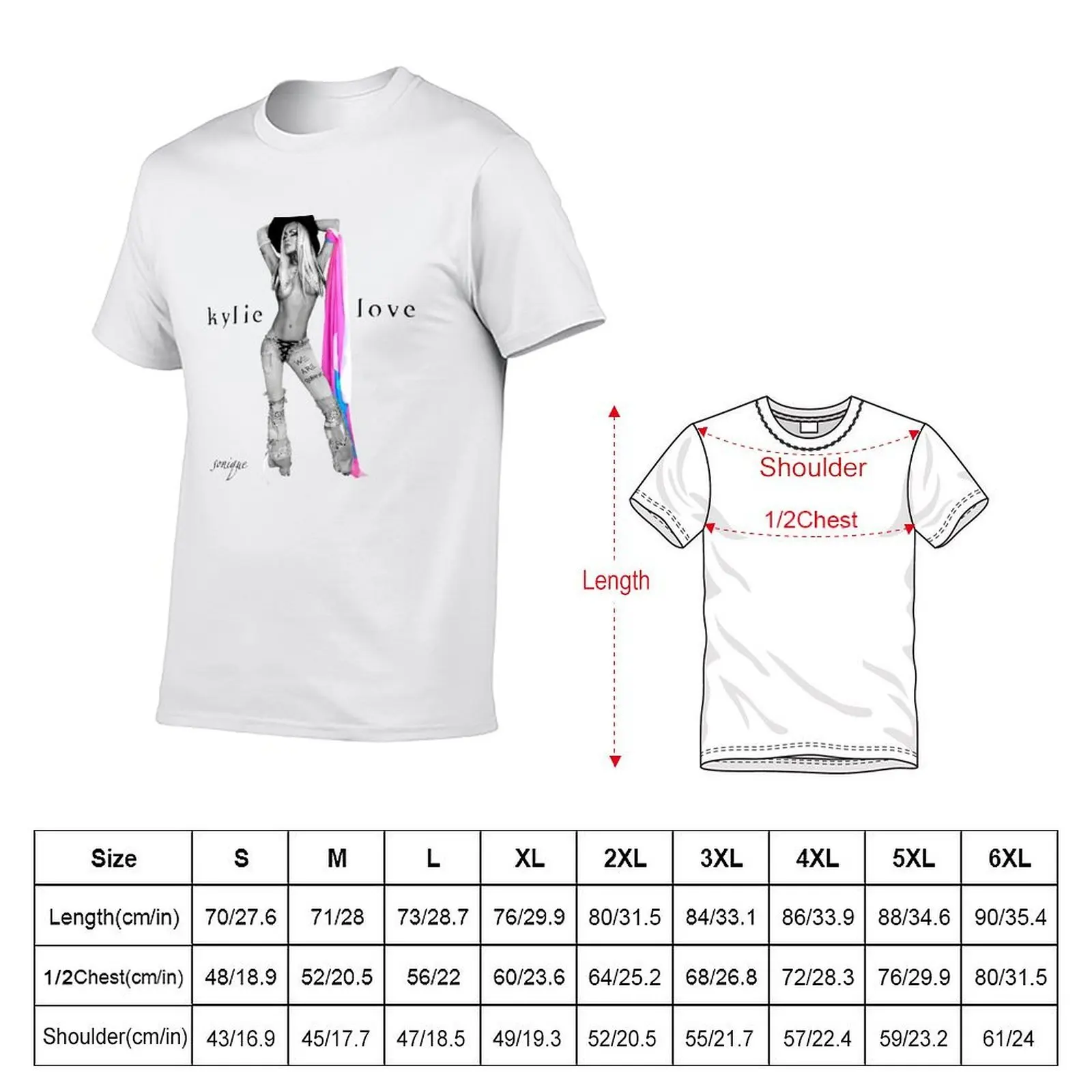 kylie sonique love T-Shirt topping tops Short sleeve tee men