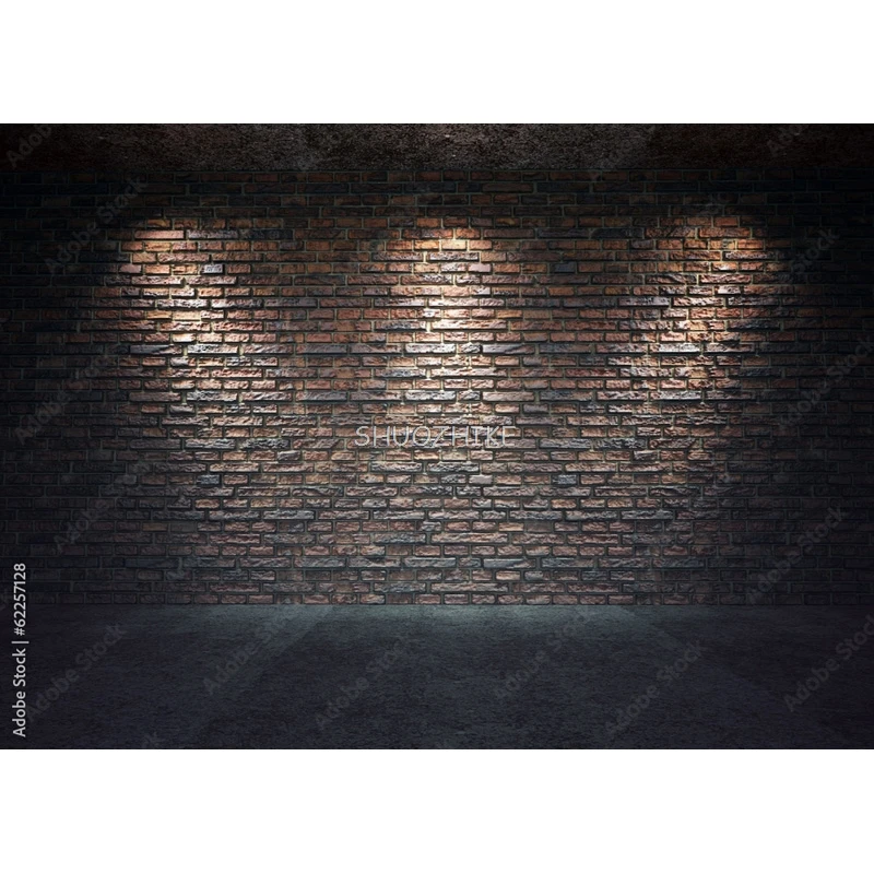 SHUOZHIKE Texture Of a Perfect Black Brick Wall con crepe e difetti fotografia sfondo fondali per Studio fotografico Prop QZ-02