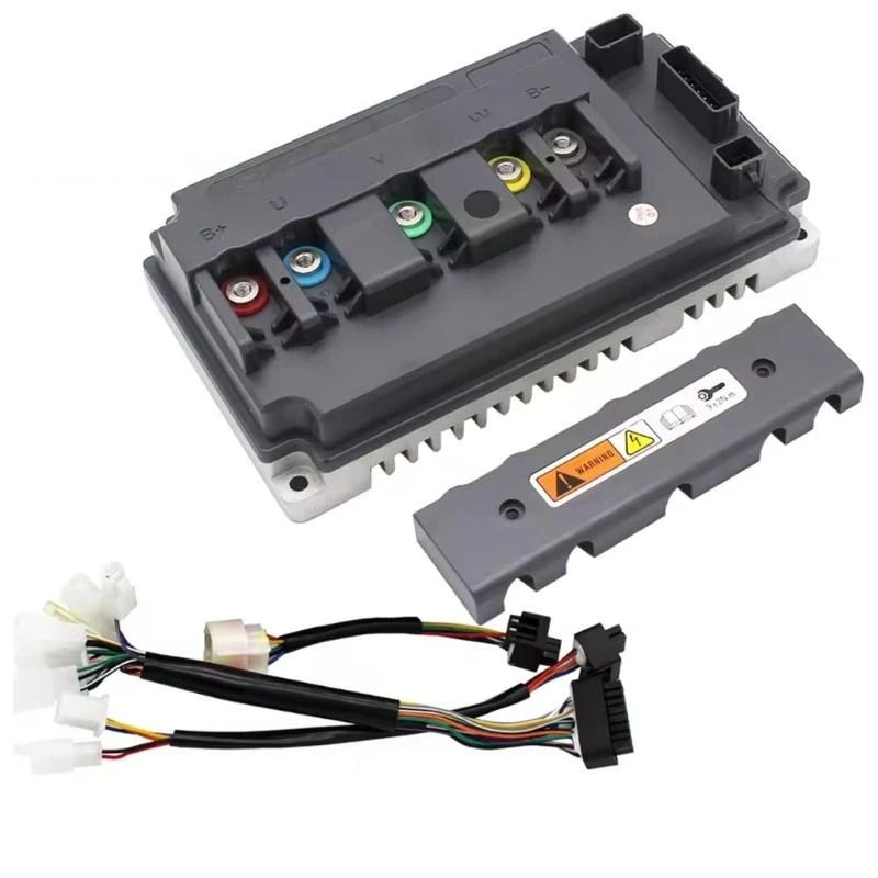 Upgraded Alloy Housing E Bike Controller 2KW-3KW Adjustable Motor Parameters Advanced Cooling System EM100 72350 72400