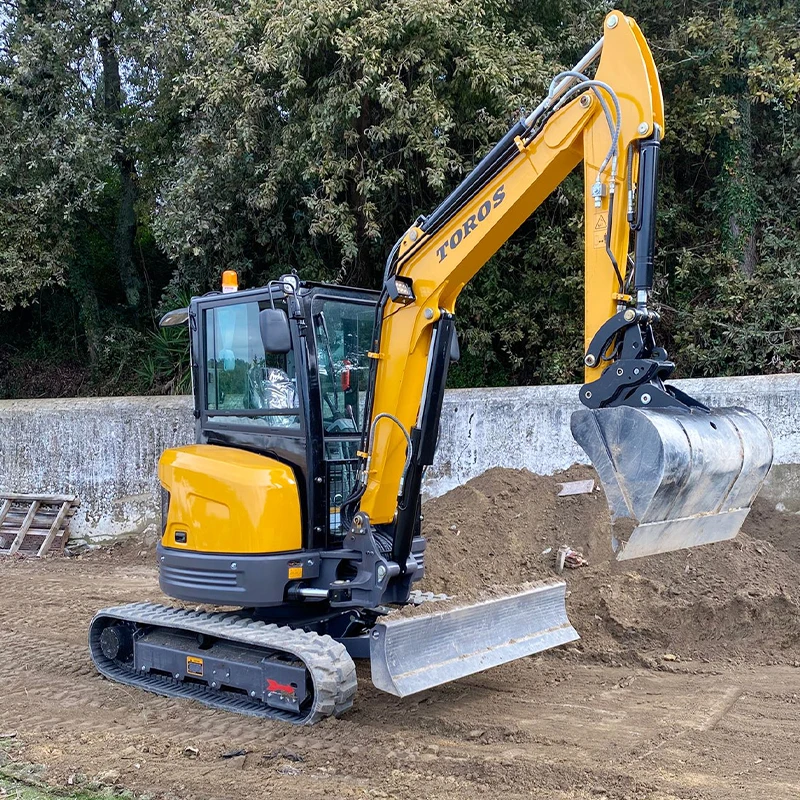 

Factory Directly Sale 3.5 Ton Small Mini Excavator High Quality Mini Digger For Garden Crawler Small Bagger home used customized