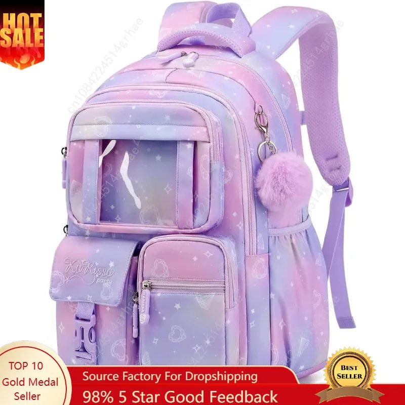

Transparent Waterproof Backpack Stylish Large Capacity Backpack