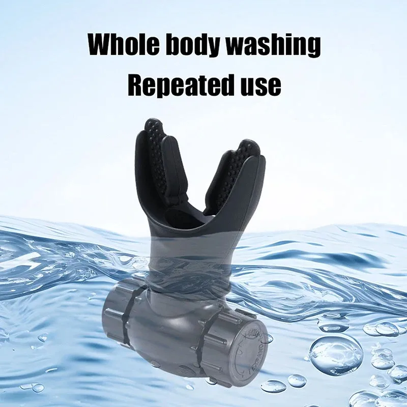 جهاز تدريب التنفس، جهاز تنفس الرئة، معدات اللياقة البدنية، جهاز التنفسي من السيليكون، أداة تدريب الارتفاعات العالية في الهواء الطلق #3