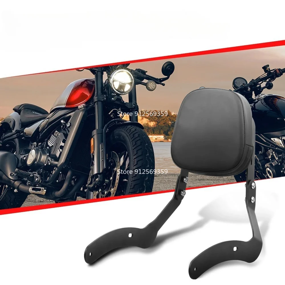 Passenger Seat Rear Backrest Motorcycle Detachable Backrest Rear Passenger Seat Luggage Rack For CFMOTO CF450 450 CLC 450 450CLC