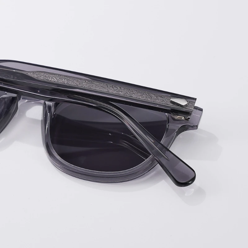 サングラスヴィンテージフレーム男性用アセテート手作り眼鏡デザイナー高級ブランドの女性のファッションサングラス