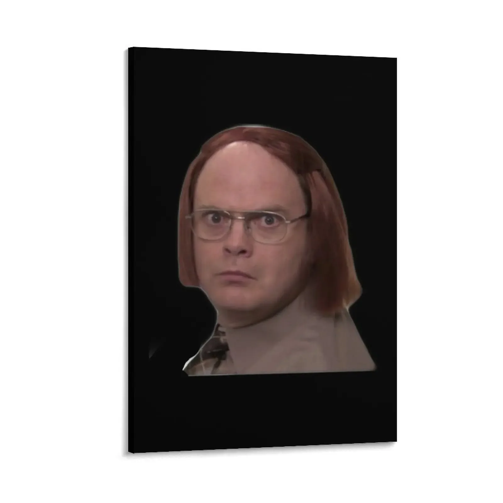 

the office dwight schrute meredith wig Canvas Painting wall decoration paintings decor decoration for the room