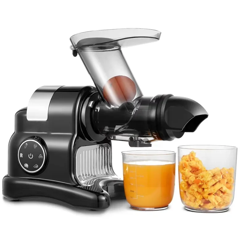 New Trend Electric Slow Chewing Juicer Big Mouth Horizontal Fruit Cold Pressing Juicer