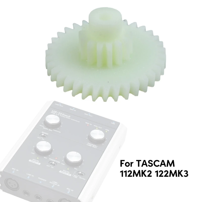 M6CA Quality Replacement Gear for TASCAM 112MK2 Tape Recorder Gears Easy to Install, Extended Use Smooth Operation Gears