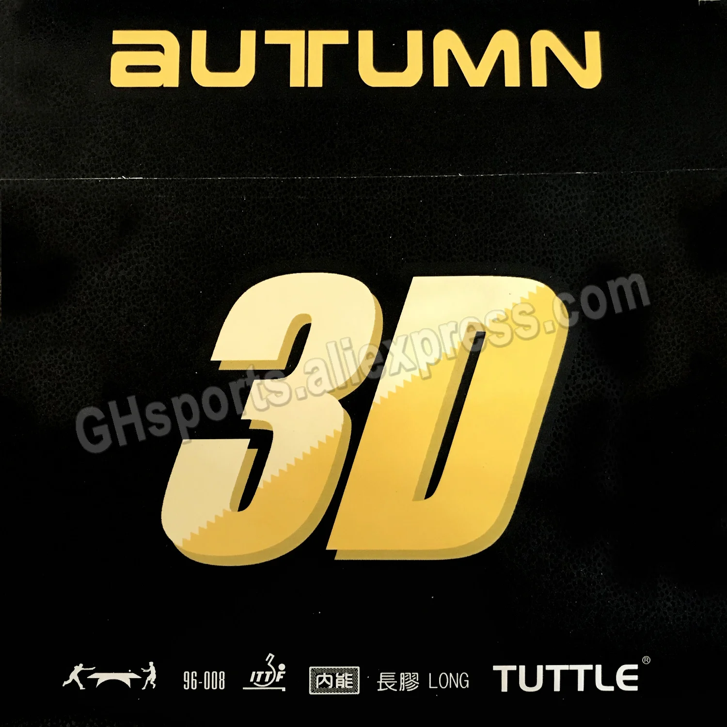 TUTTLE 3D King of long Pips out autumn Table Tennis Rubber 3 D