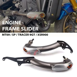 Motorcycle Engine Frame Slider Anti Falling Crash Protector Guard Bar FOR YAMAHA MT-09 MT09 SP TRACER 9 GT 9GT XSR900 XSR 900