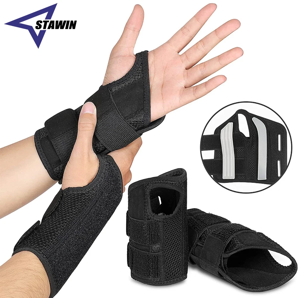 1 PCS Wrist Support Splint Arthritis Band Belt Carpal Tunnel Wrist Brace Sprain Prevention Professional Sports Wrist Protector