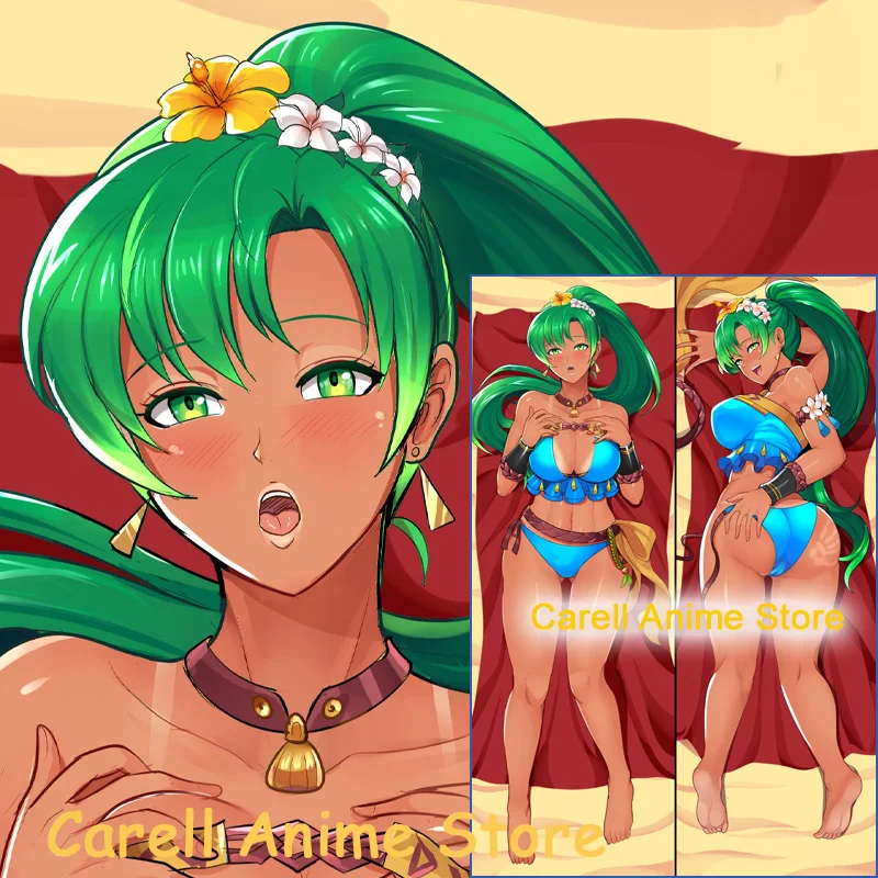

Двусторонняя наволочка для подушки Dakimakura с принтом героев из аниме Lyndis
