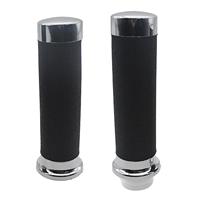 Hand Grip 25mm Bar End for Honda VT600 Shadow VLX VT750C2 Shadow Spirit