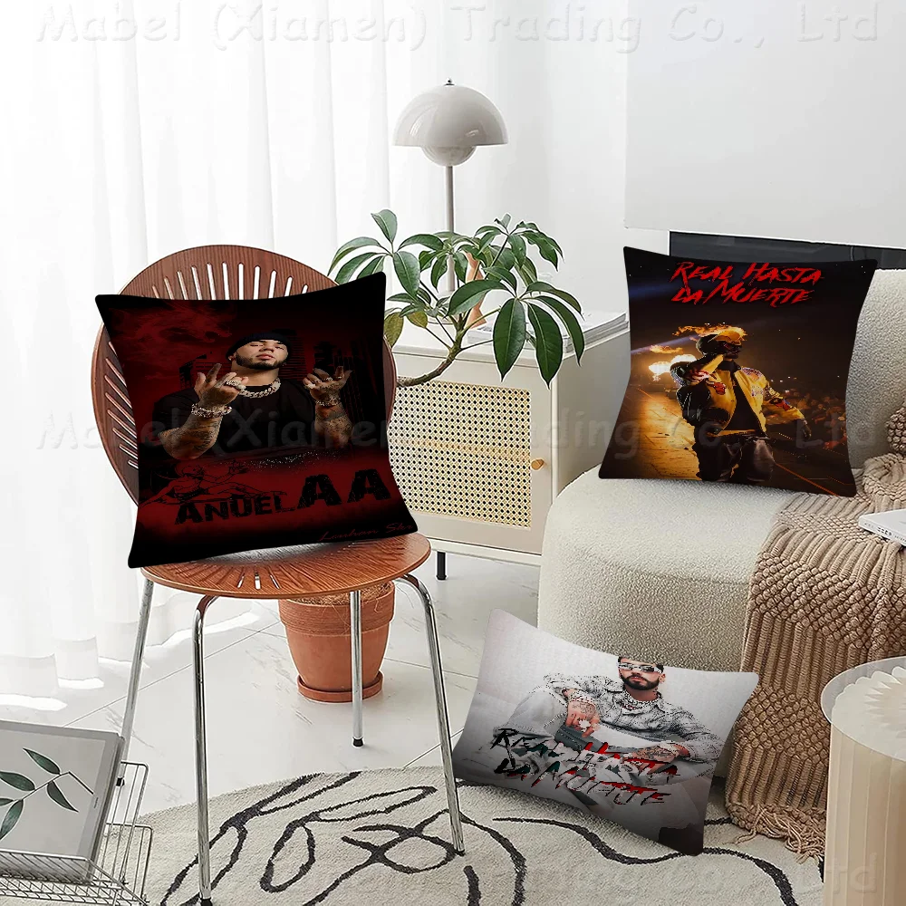 

Hip Hop Rapper Anuel AA Pillow Anime Pillow Sofa Bed Head Pillow Cover Cushion Cover 45x45 Cm Fashion