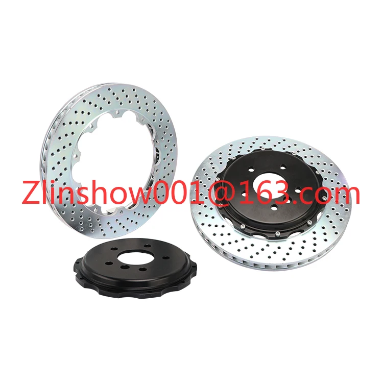 Wholesale Price Drilled Style Brake Discs Brakes Rotors with 355mm*32mm 380mm*28mm 380mm*34mm for Rear Wheel 18 19 Inches