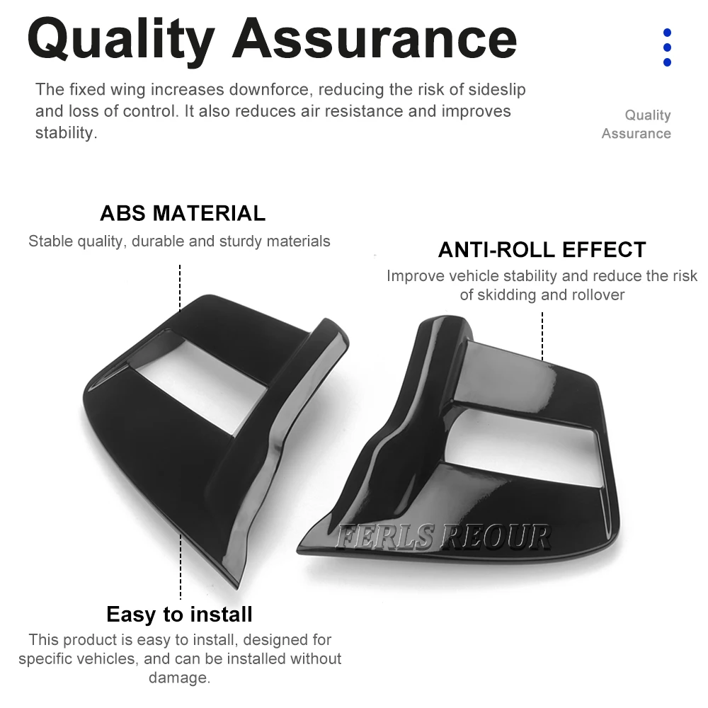 Для CBR650R CBR 650R 2019-2023 мотоциклетный обтекатель капота, обтекатель крыла с фиксированным крылышком, защитный корпус с обеих сторон, спойлер