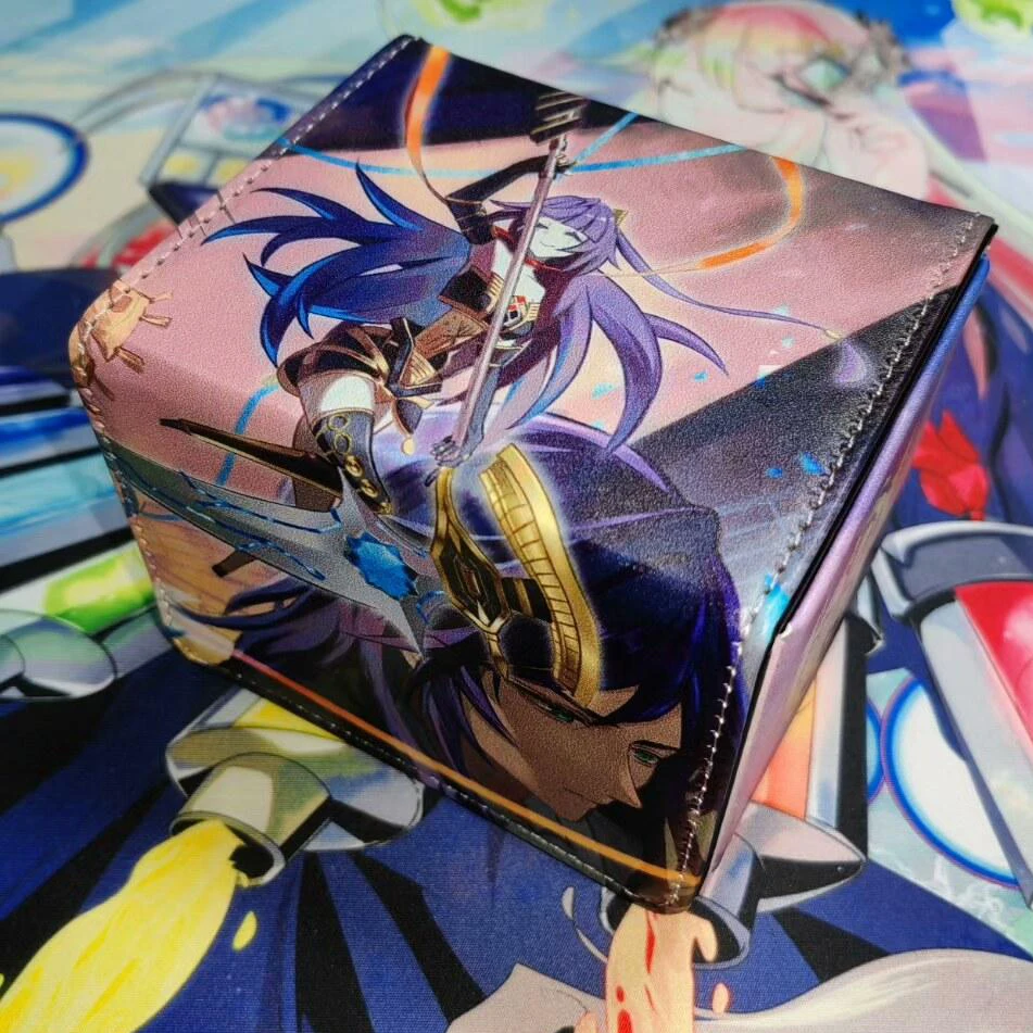 

Yugioh Galatea, the Orcust Automaton Deck Box Yu-Gi-Oh! TCG OCG Trading Cards Pu Leather Storage Box 100+