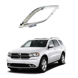 Car Front Bumper Fog Light Cover Grill Trim for Dodge Durango 2014 2015 2016 2017 2018 2019 2020 Plastic Accessories 05113744AB