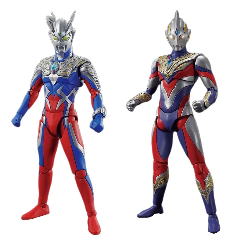 In Voorraad Originele Bandai Figure-Rise Standaard Frs Ultraman Zero Trigger Multi Type Anime Action Figure Model Speelgoed Pop Geschenken